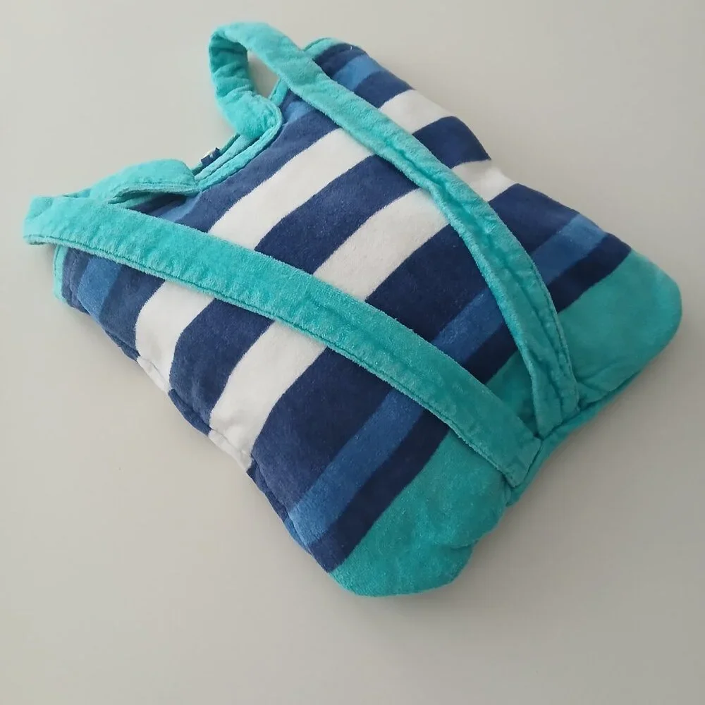 Beach Towel in a Bag 100% Cotton Convertible  